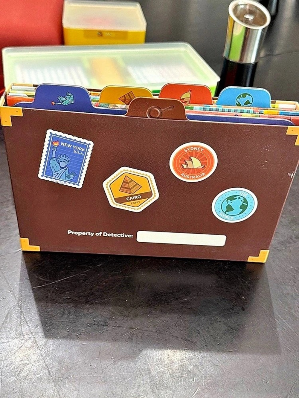 Osmo Detective Agency Game Complete Maps Magnifying Glass & Case STEM